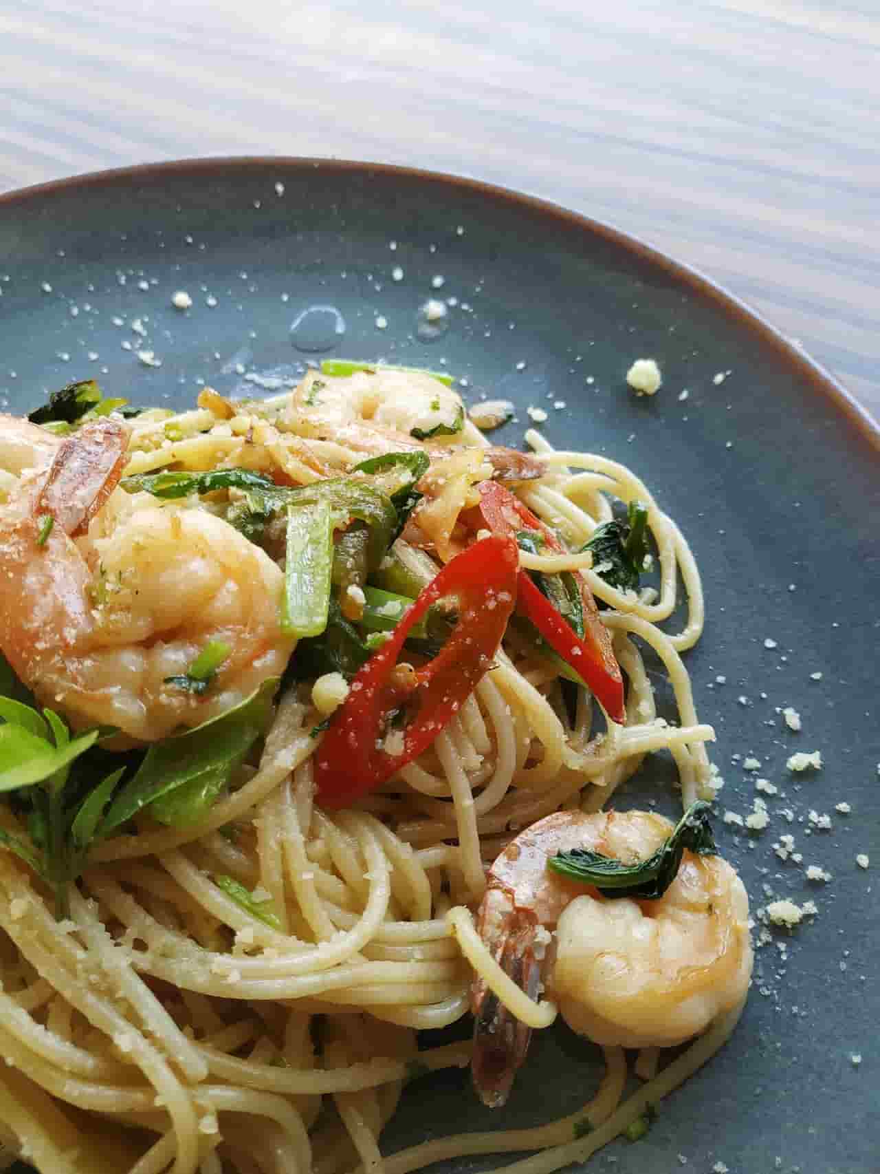 seafood spaghetti